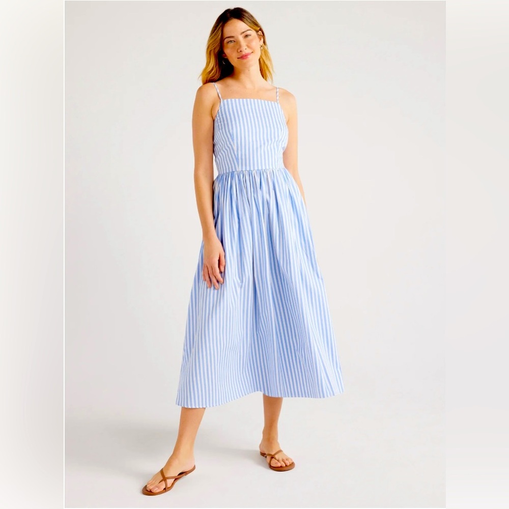 Free Assembly women’s sleeveless square neck Midi dress , size S